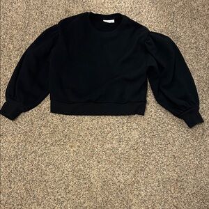 Prologue Black Puff Sleeve Sweater